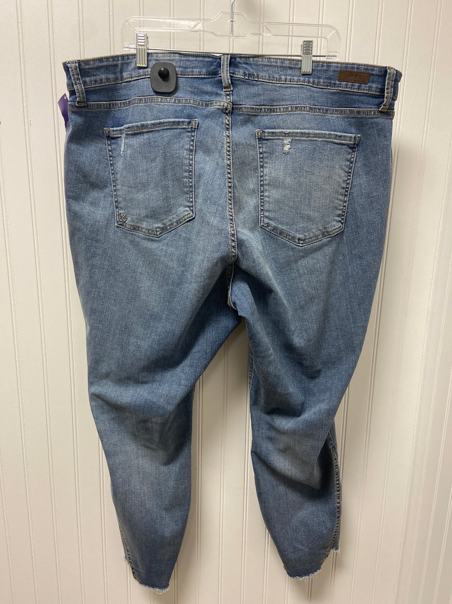 Blue Denim Jeans Skinny Kut, Size 24w