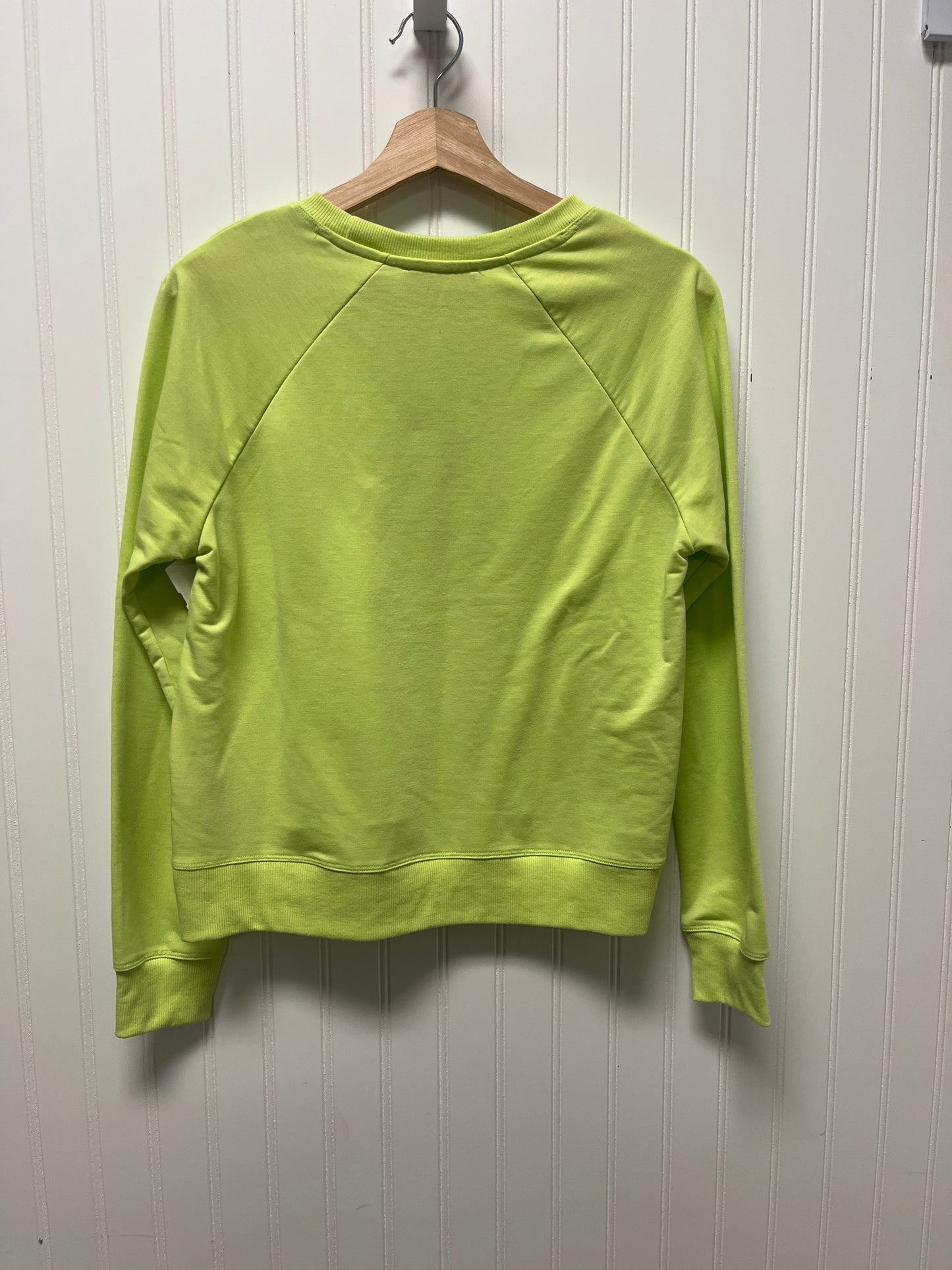 Top Long Sleeve By Philosophy In Green, Size: S