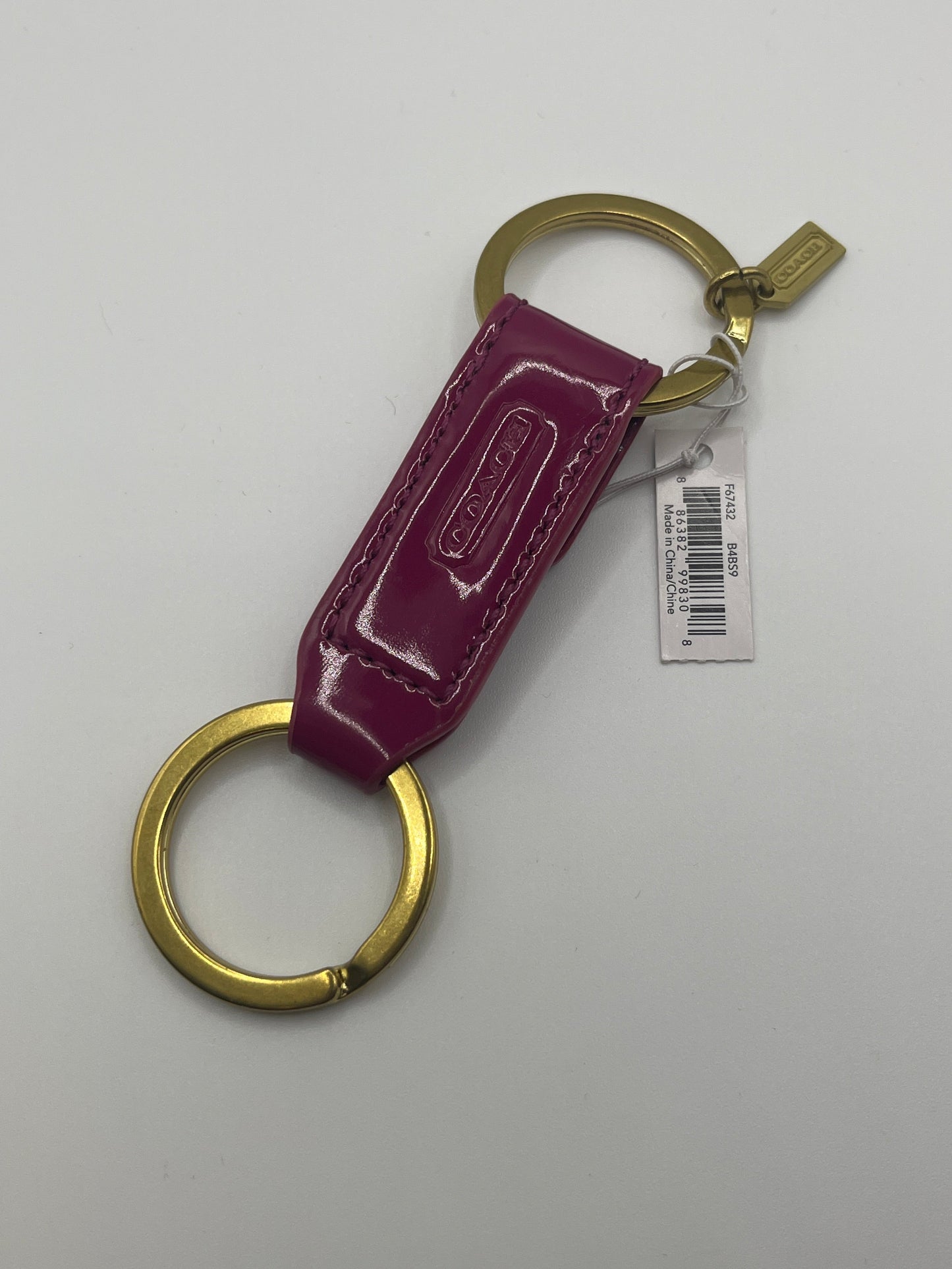 Key Chain Designer By Coach, Size: 01 Piece