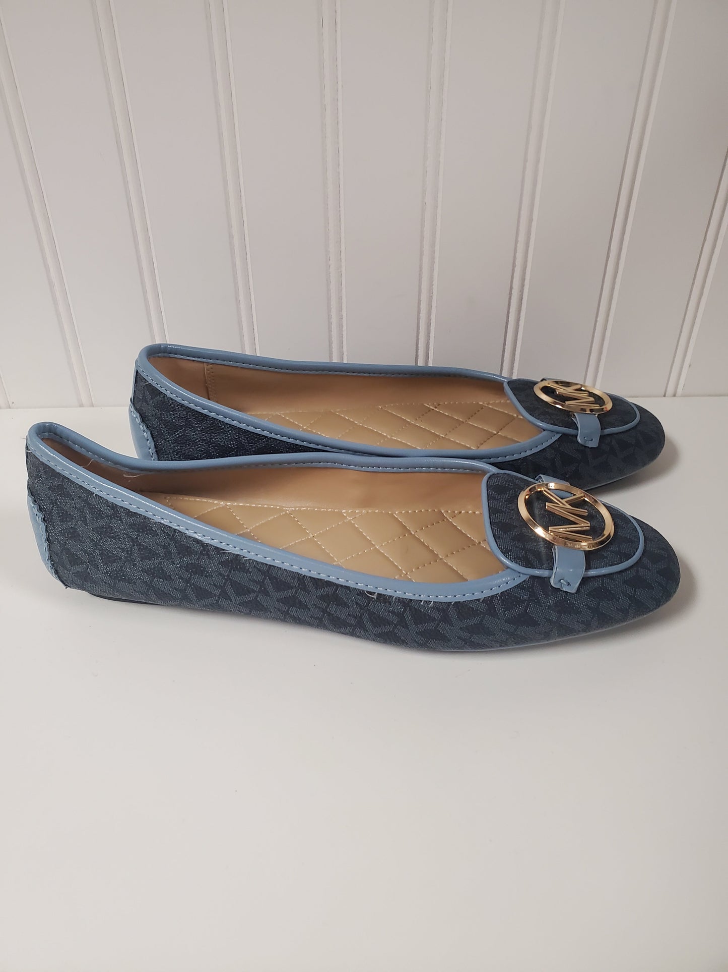 Shoes Flats By Michael By Michael Kors In Blue, Size: 9