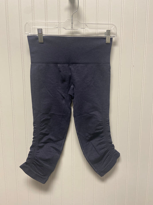 Athletic Capris By Lululemon In Navy, Size: S