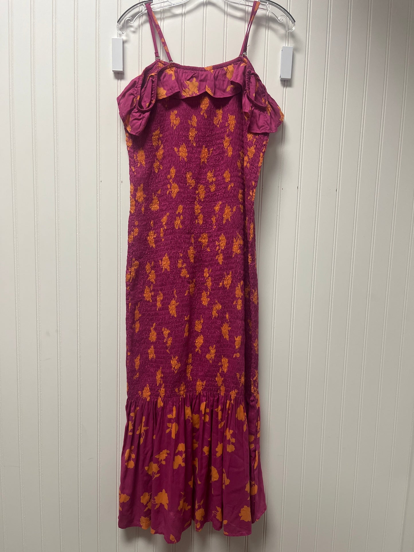 Dress Casual Maxi By Anthropologie In Pink, Size: M