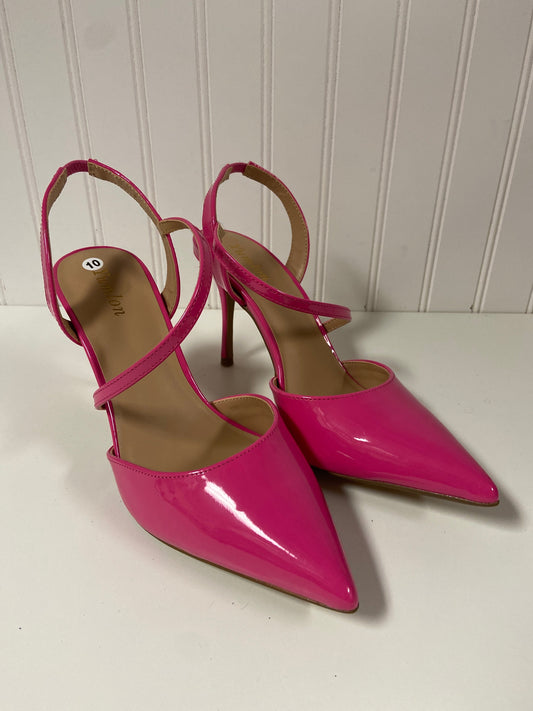 Shoes Heels Stiletto By Clothes Mentor In Pink, Size: 10