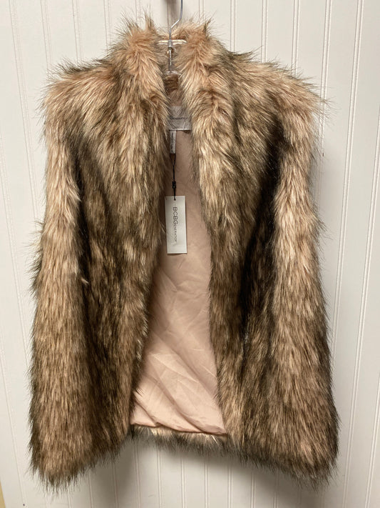 Vest Faux Fur & Sherpa By Bcbgeneration In Pink, Size: S