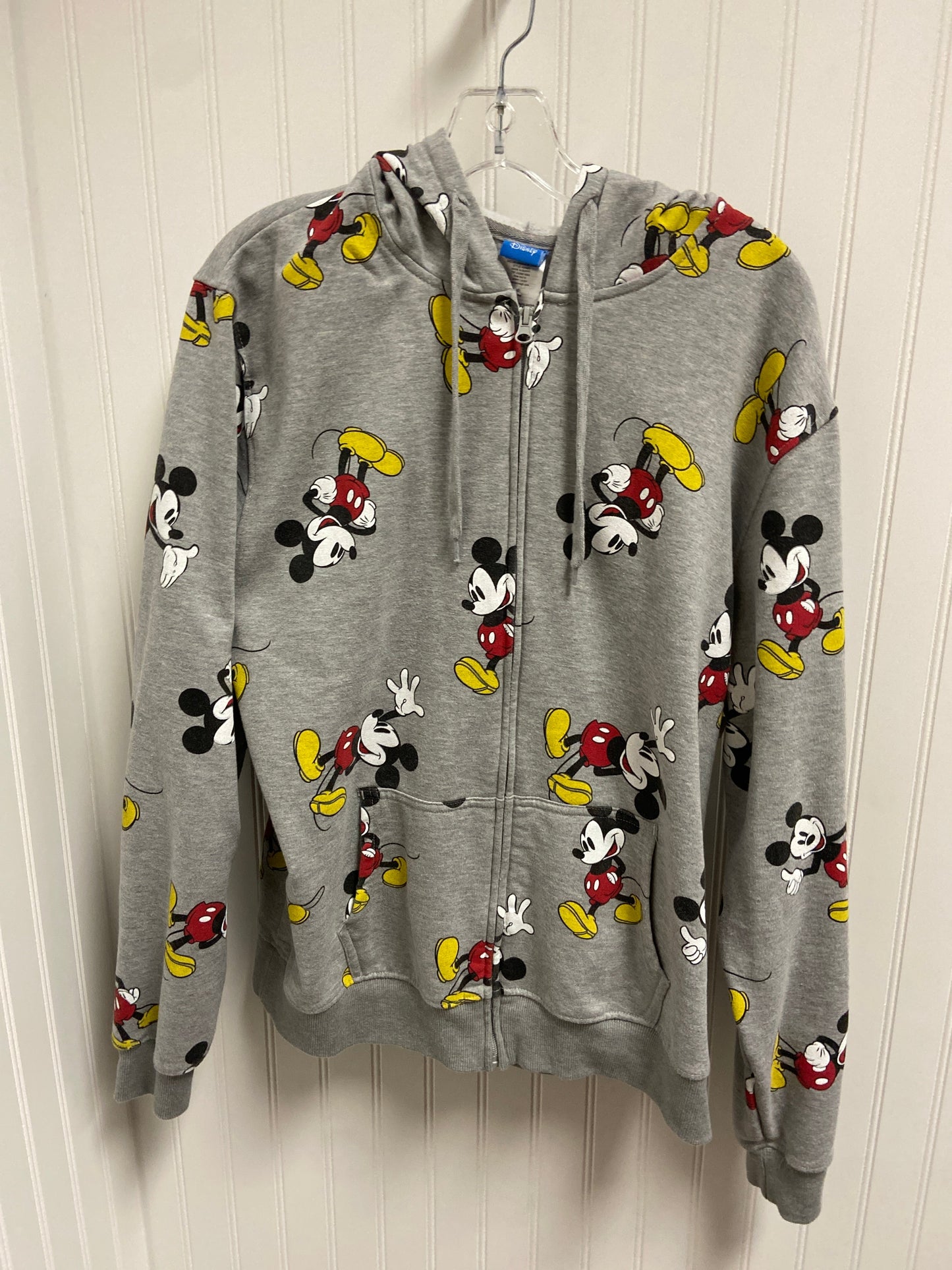 Sweatshirt Hoodie By Disney Store In Grey, Size: Xl