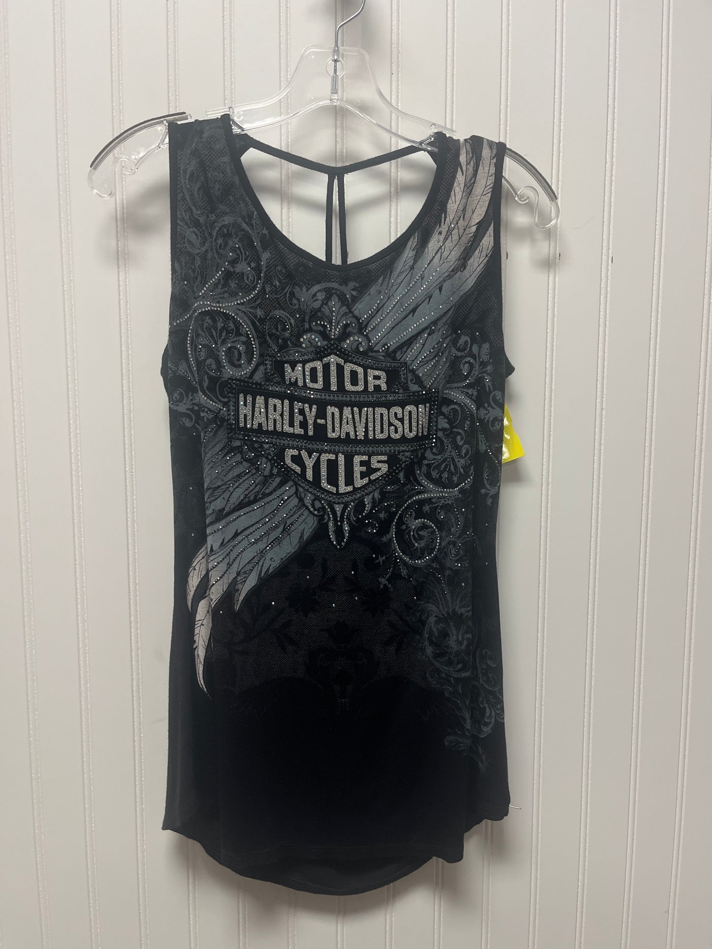 Top Sleeveless By Harley Davidson In Black, Size: M