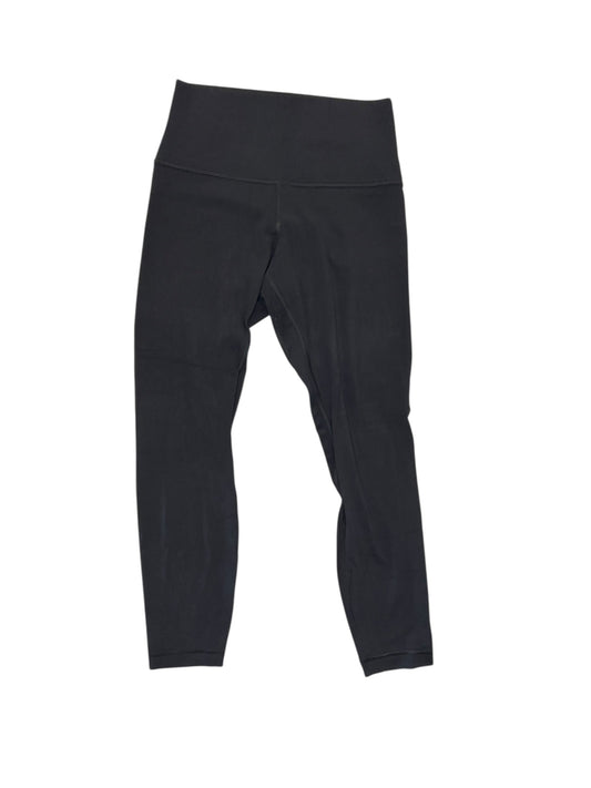 Athletic Leggings Capris By Lululemon In Black, Size:S