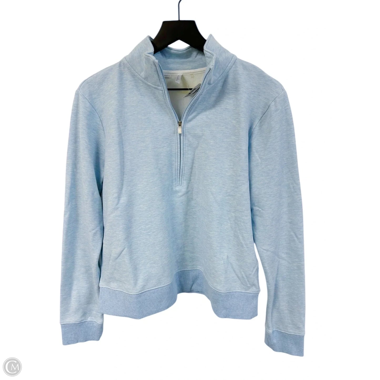 Sweatshirt Collar By Cmb In Blue, Size: M