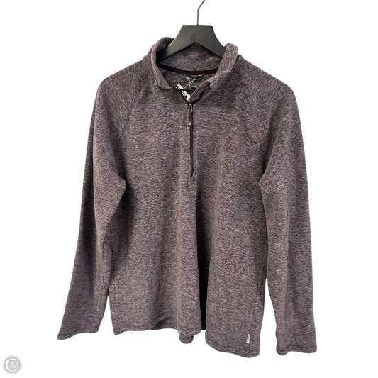Sweatshirt Collar By Eddie Bauer In Purple, Size: Xl