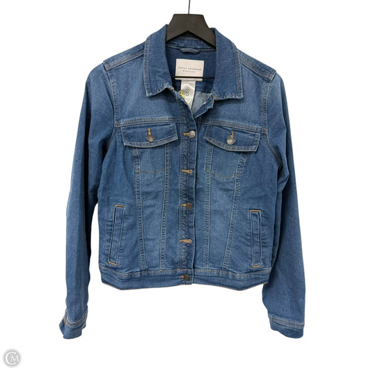 Jacket Denim By Social Standard By Sanctuary In Blue Denim, Size: S