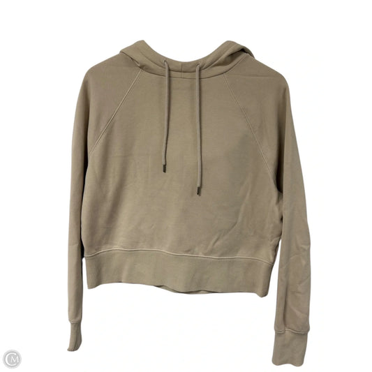 Sweatshirt Hoodie By Universal Thread In Tan, Size: M