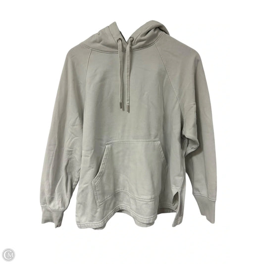 Sweatshirt Hoodie By H&m In White, Size: L