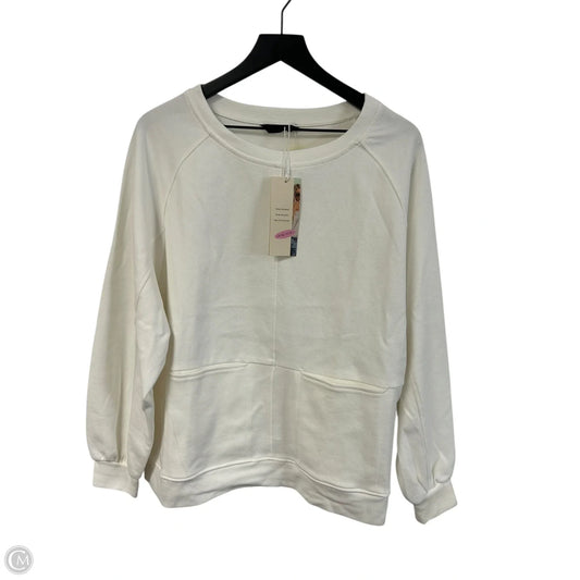 Sweatshirt Crewneck By Dokotoo In White, Size: M