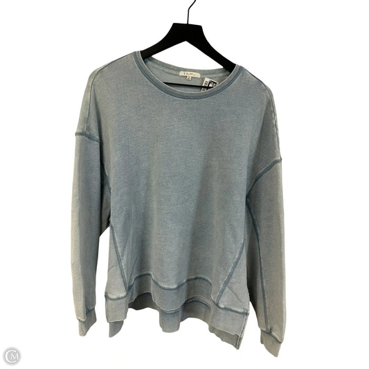 Sweatshirt Crewneck By Z Supply In Blue, Size: S