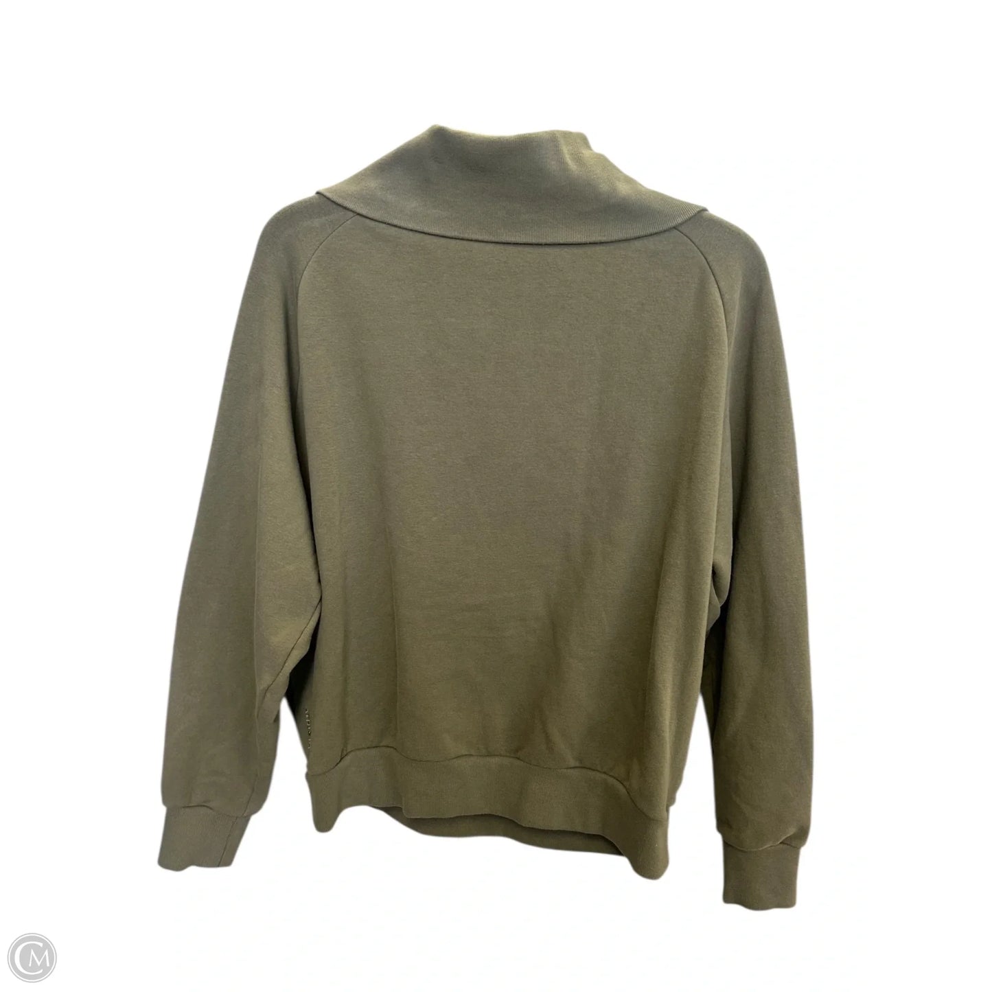 Sweatshirt Collar By Athleta In Green, Size: S