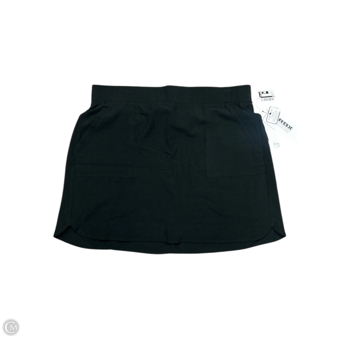 Athletic Skort By Rbx In Black, Size: 1x