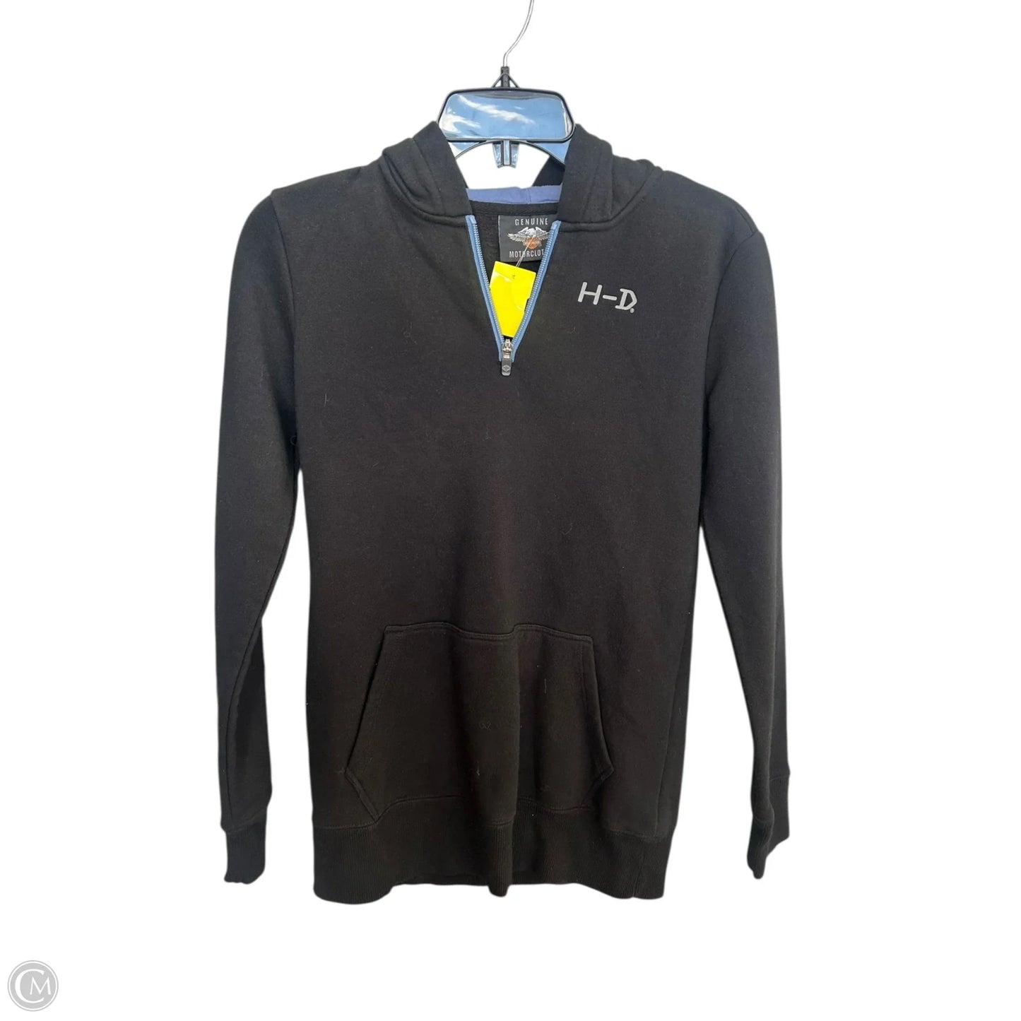 Sweatshirt Hoodie By Harley Davidson In Black, Size: Xs