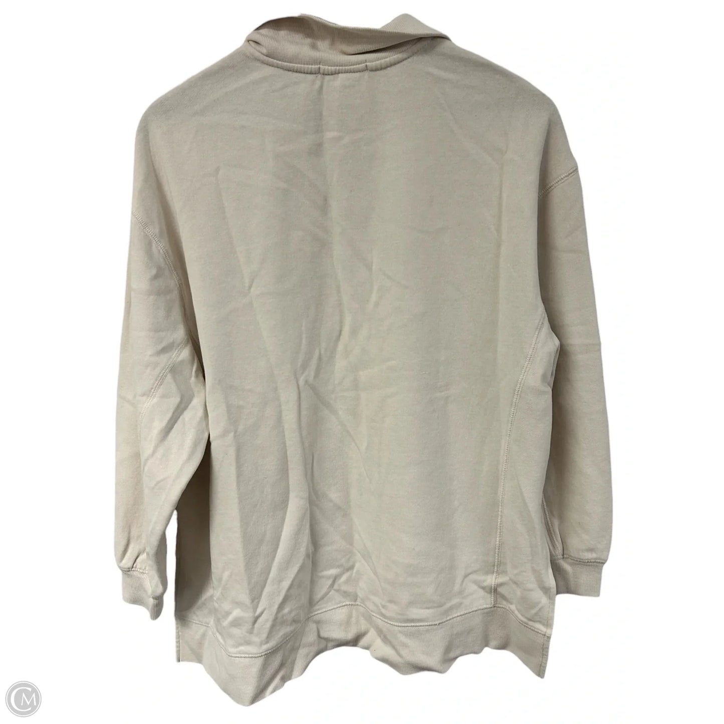 Sweatshirt Collar By Z Supply In White, Size: L