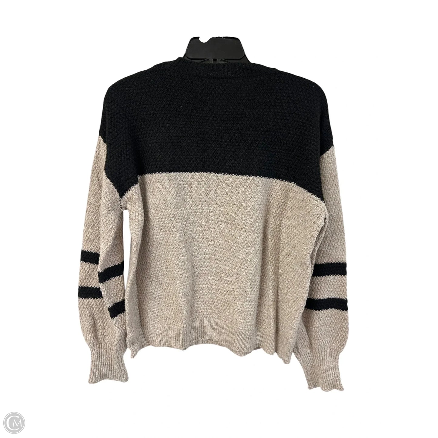 Sweater By Cmf In Black & Tan, Size: M