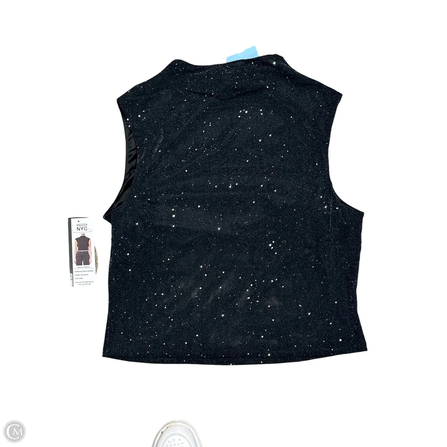 Top Short Sleeve By Madden Nyc In Black, Size: Xl