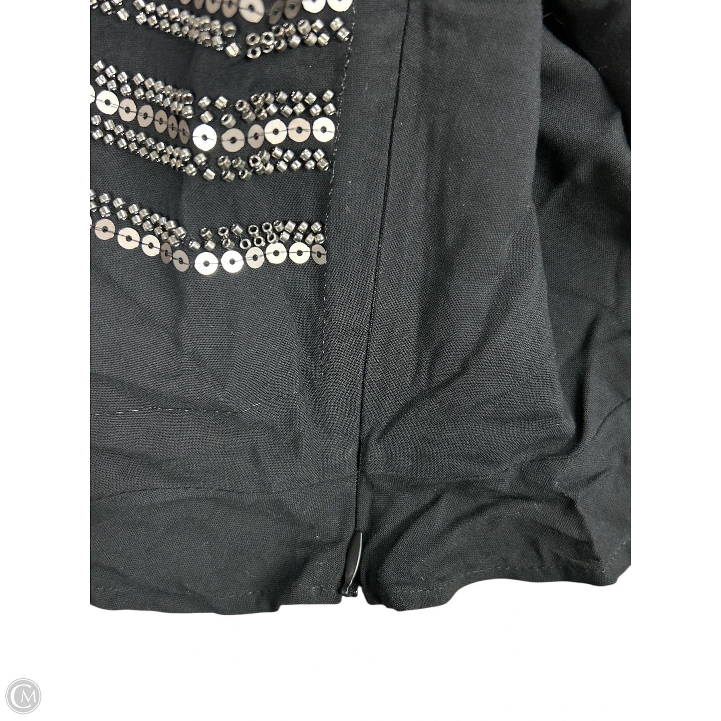 Top Short Sleeve By Saltwater Luxe In Black, Size: S