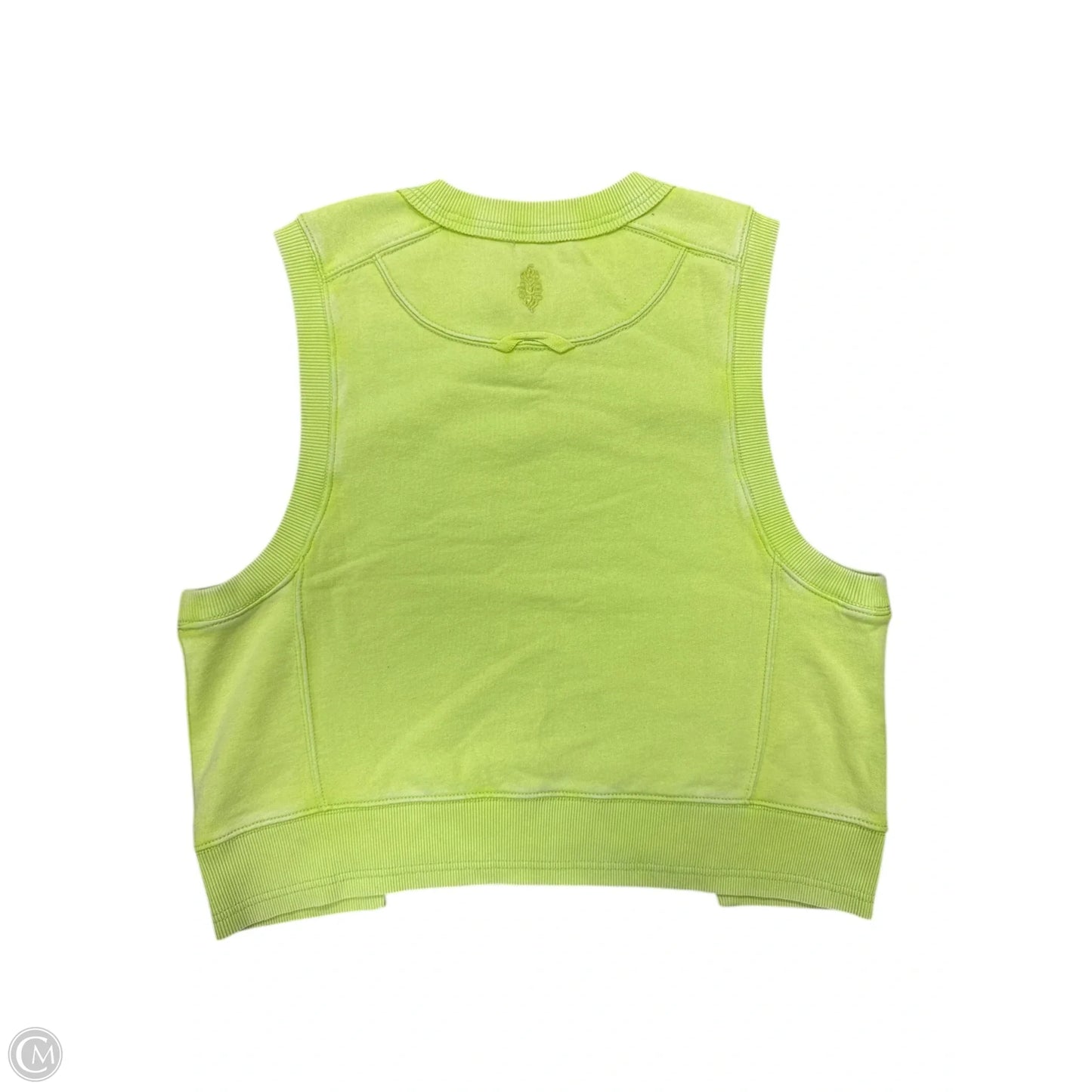 Top Sleeveless By Free People In Green, Size: M