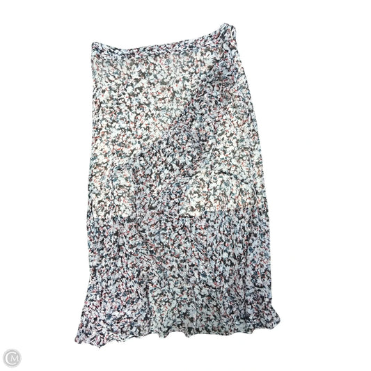 Skirt Maxi By Express In Floral Print, Size: L