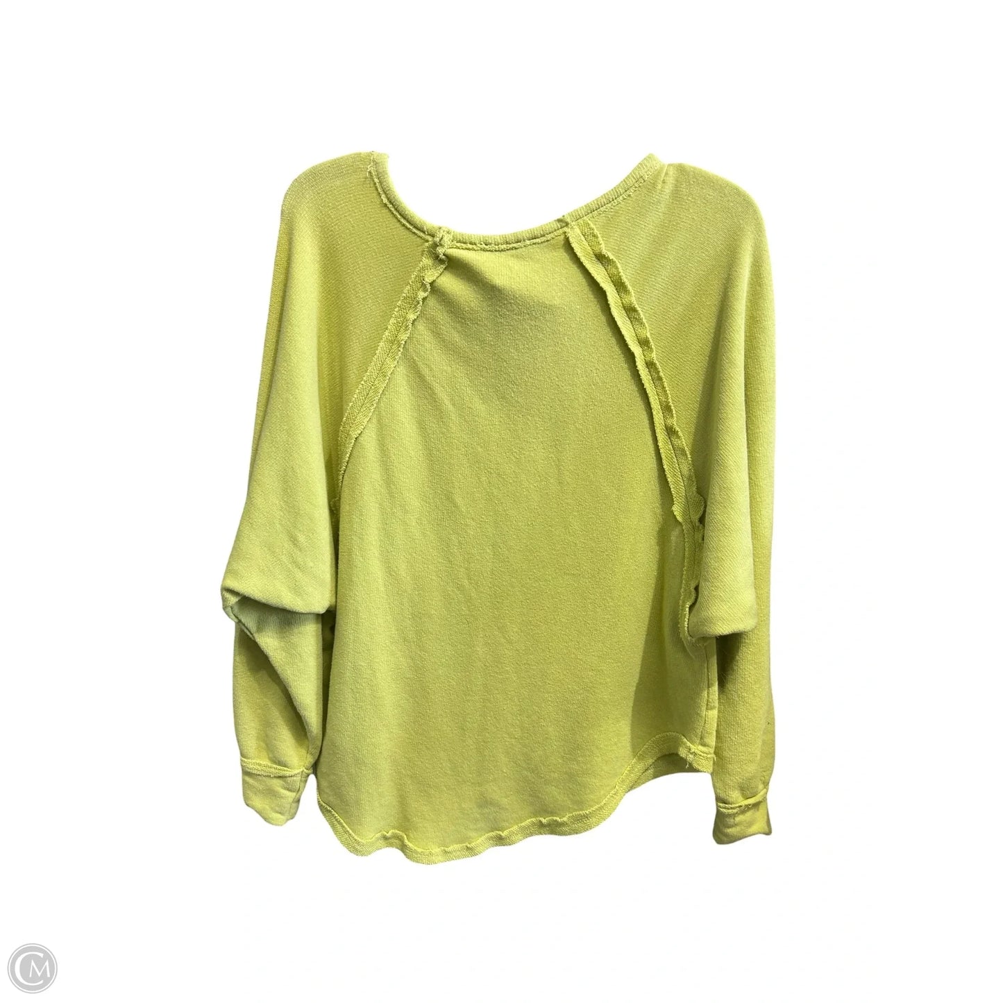 Top Long Sleeve By Bucketlist In Green, Size: S
