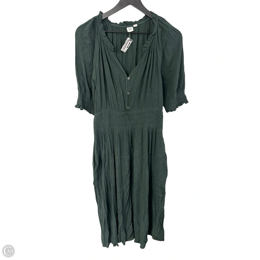 Dress Casual Maxi By Gap In Green, Size: L
