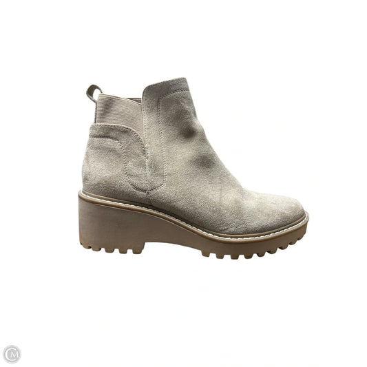 Boots Ankle Flats By Dolce Vita In Tan, Size: 7.5