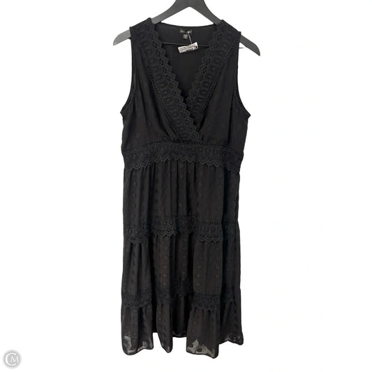 Dress Casual Maxi By Coco And Carmen In Black, Size: L