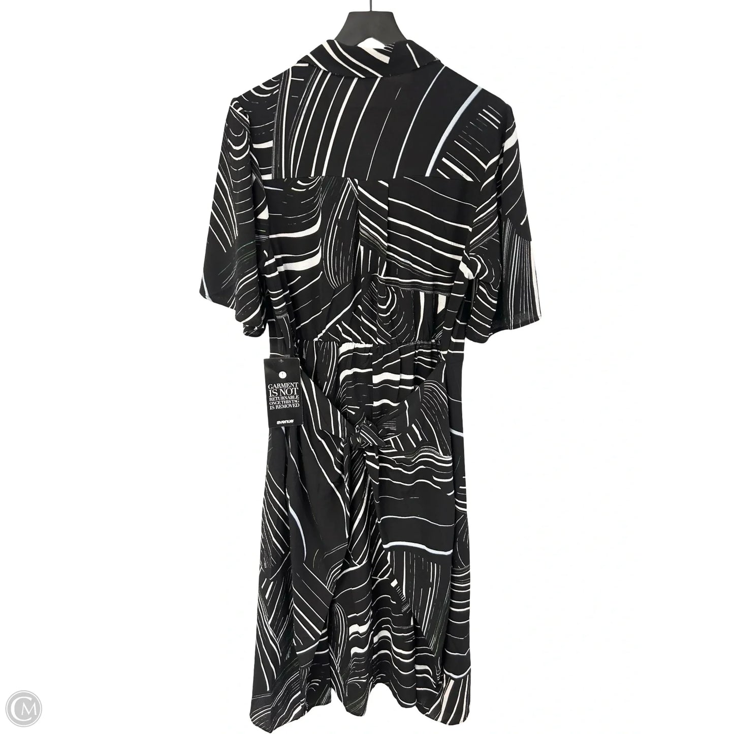 Dress Casual Maxi By Avenue In Black, Size: Xl