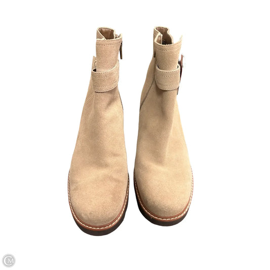 Boots Ankle Flats By Naturalizer In Tan, Size: 8