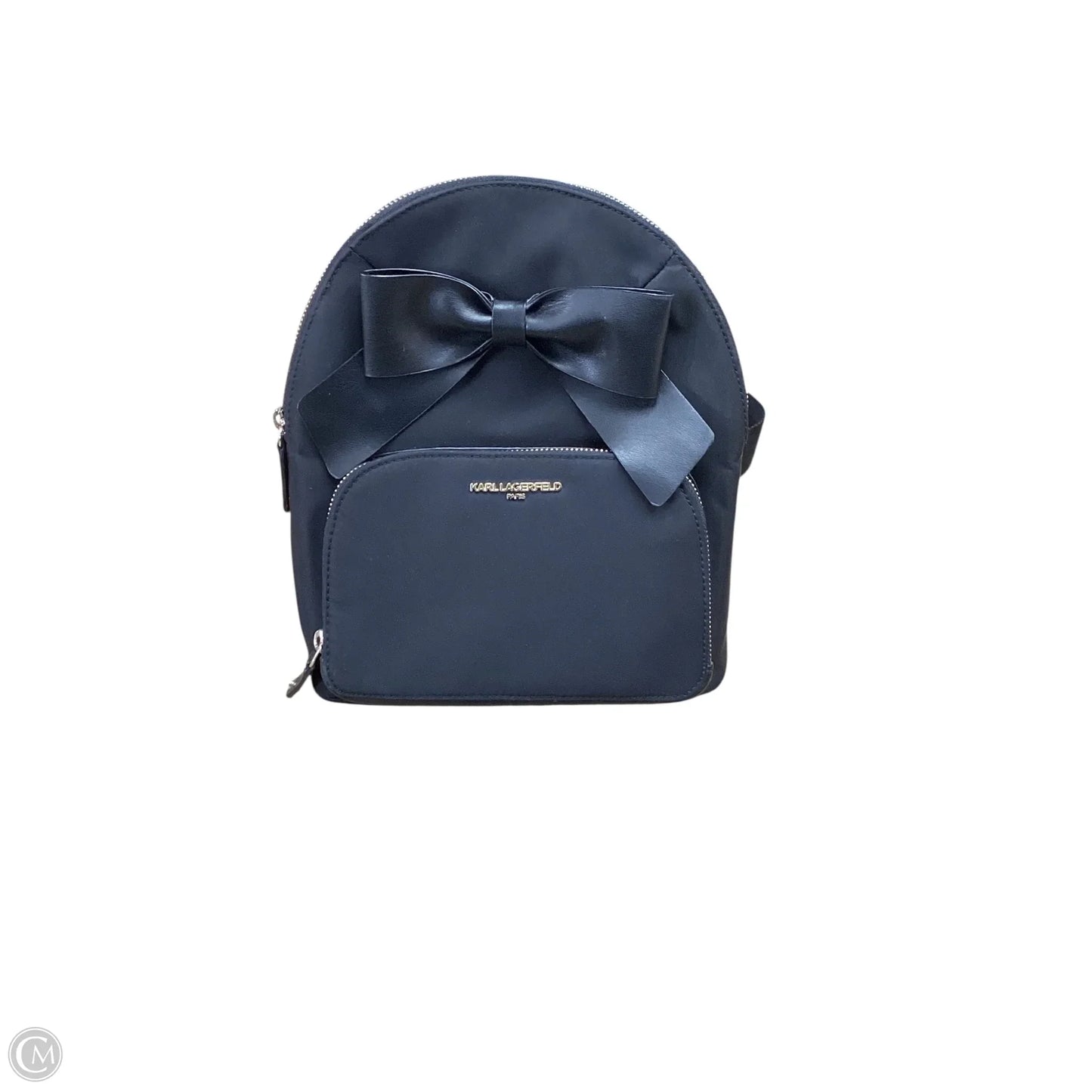 Backpack Designer By Karl Lagerfeld, Size: Small