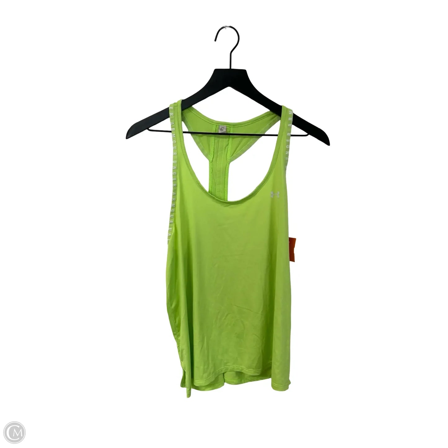 Athletic Tank Top By Under Armour In Chartreuse, Size: L