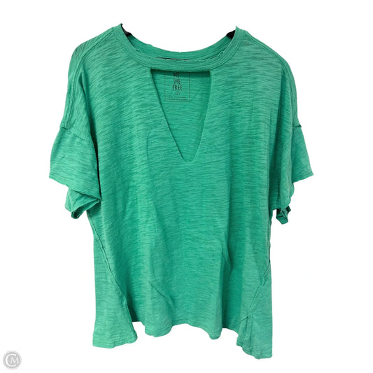 Top Short Sleeve By We The Free In Green, Size: S