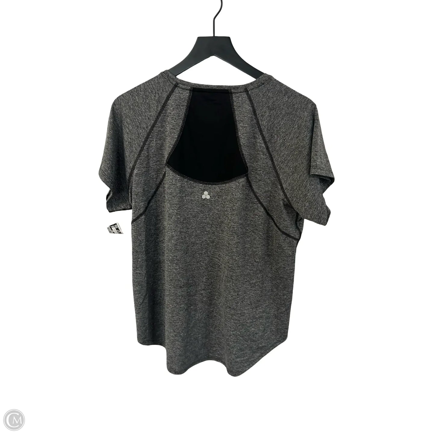 Athletic Top Short Sleeve By Tek Gear In Grey, Size: Xl