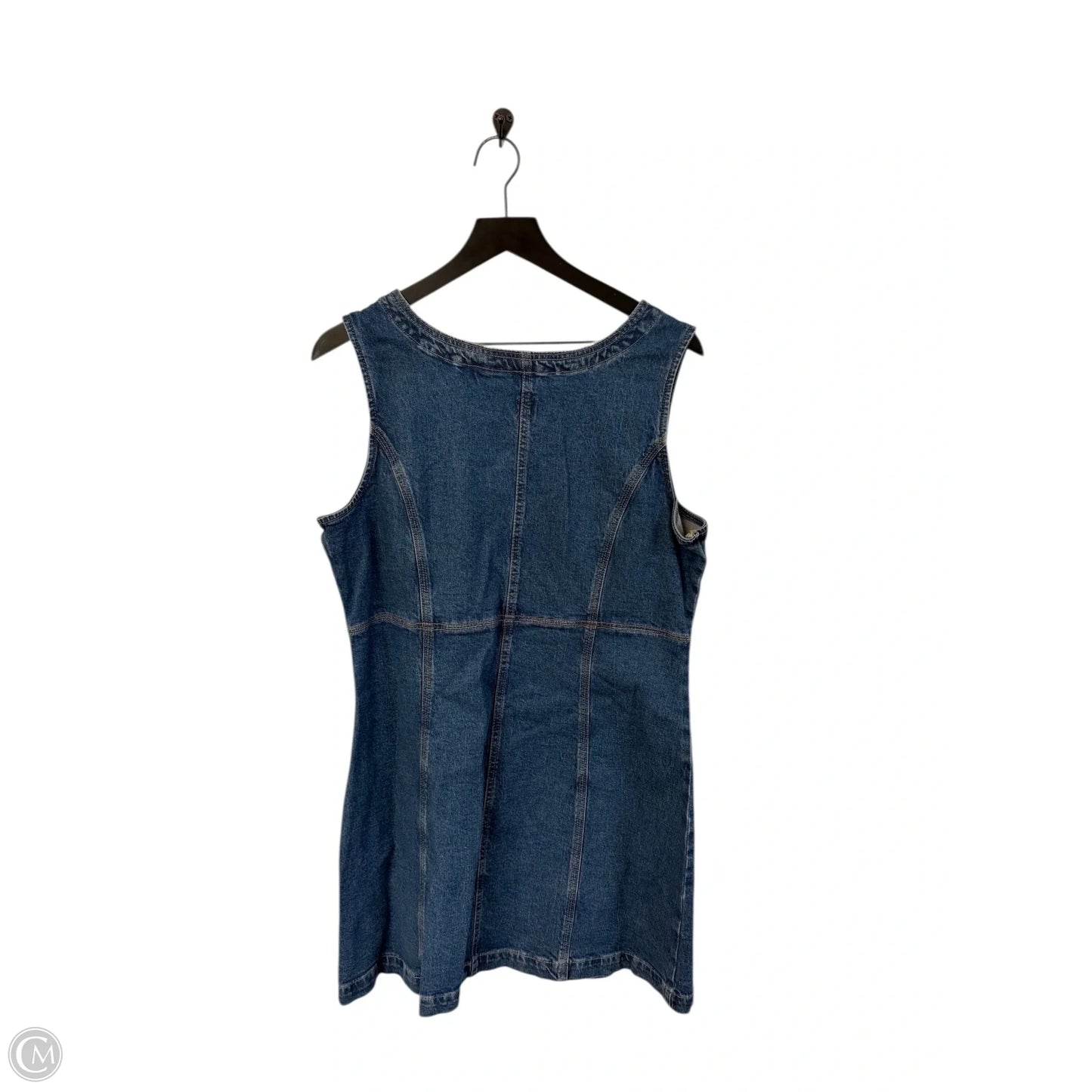 Dress Casual Short By Cmf In Blue Denim, Size: S