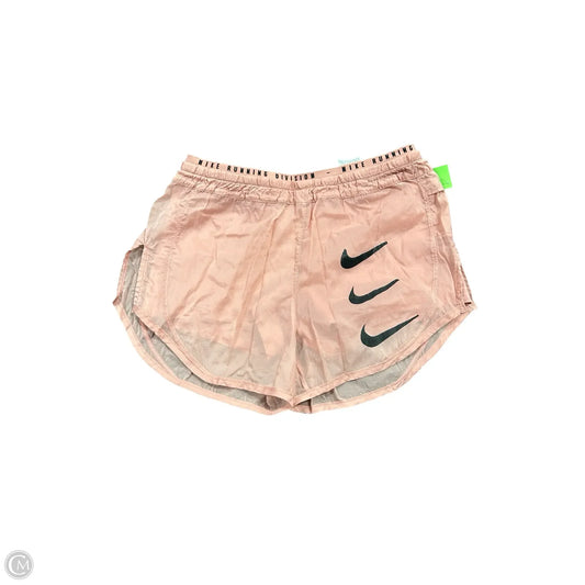 Athletic Shorts By Nike Apparel In Pink, Size: S