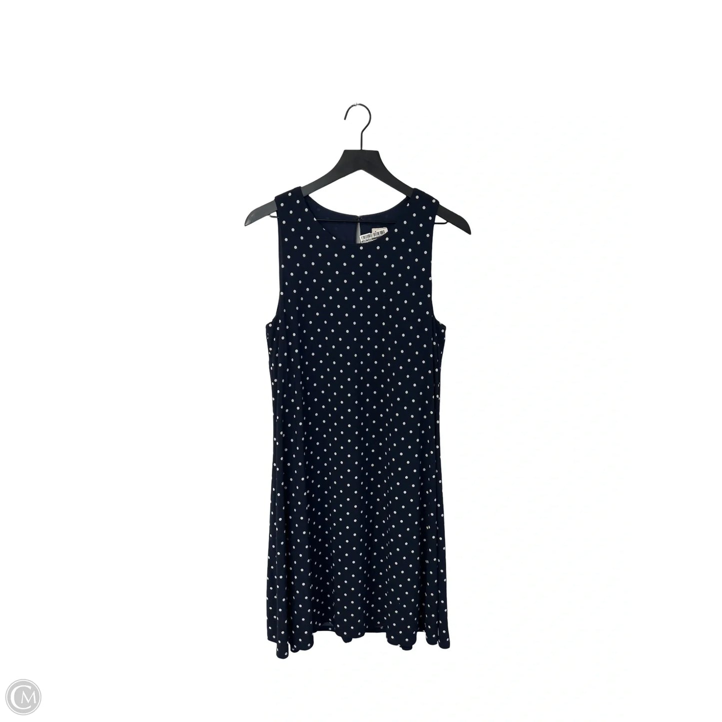 Dress Party Midi By Anne Klein In Blue & White, Size: 12