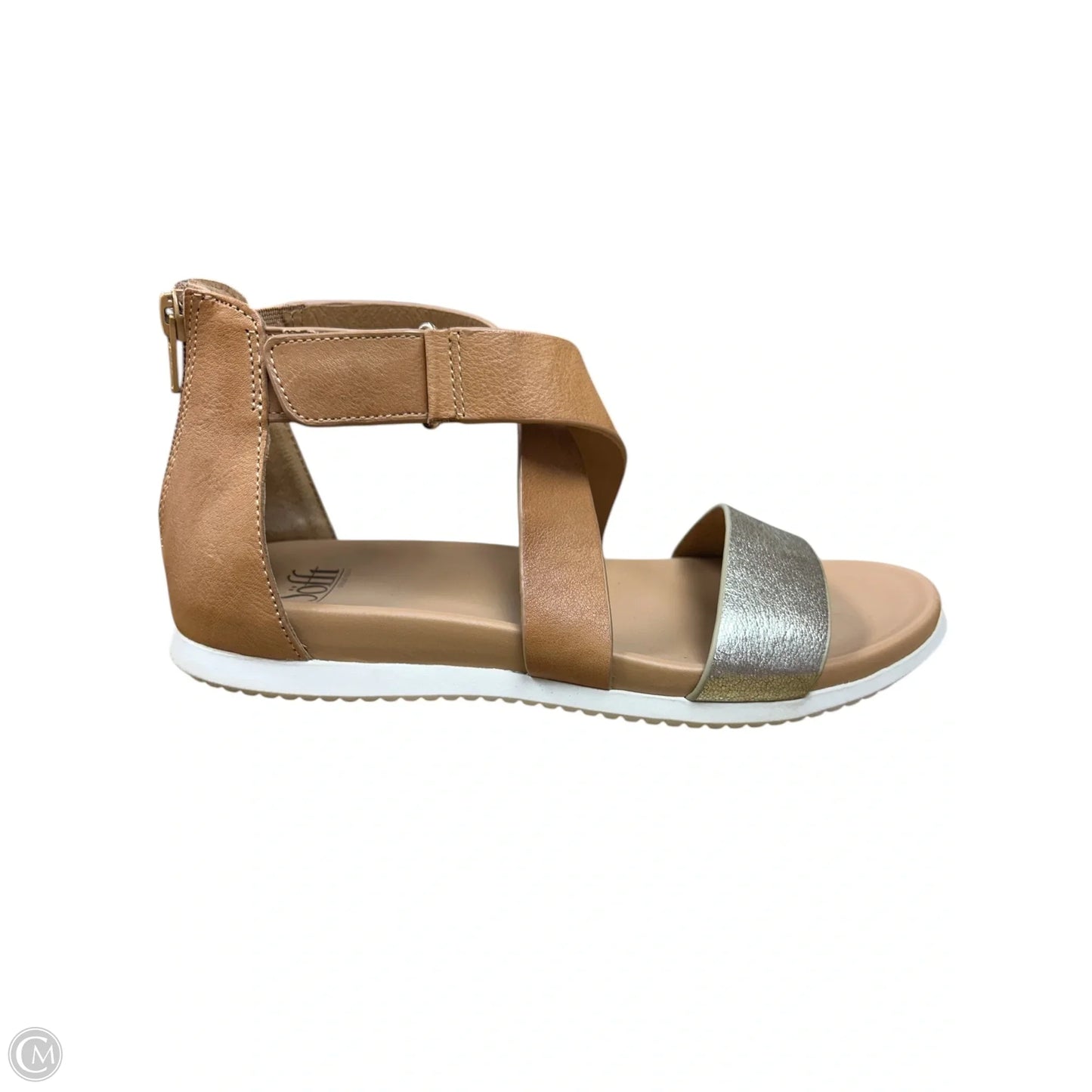 Sandals Flats By Sofft In Tan, Size: 6.5