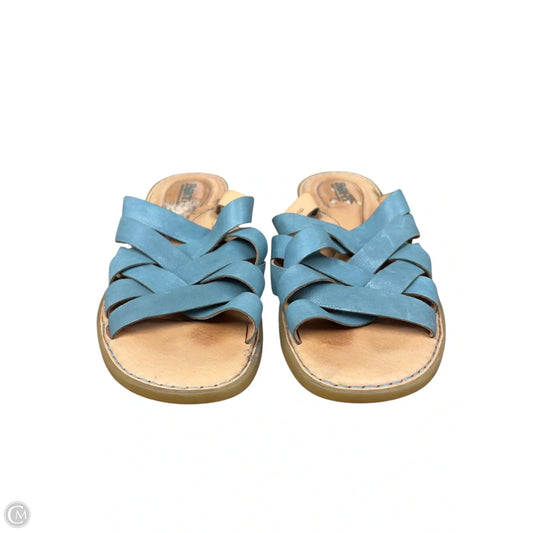 Sandals Flats By Born In Blue, Size: 9