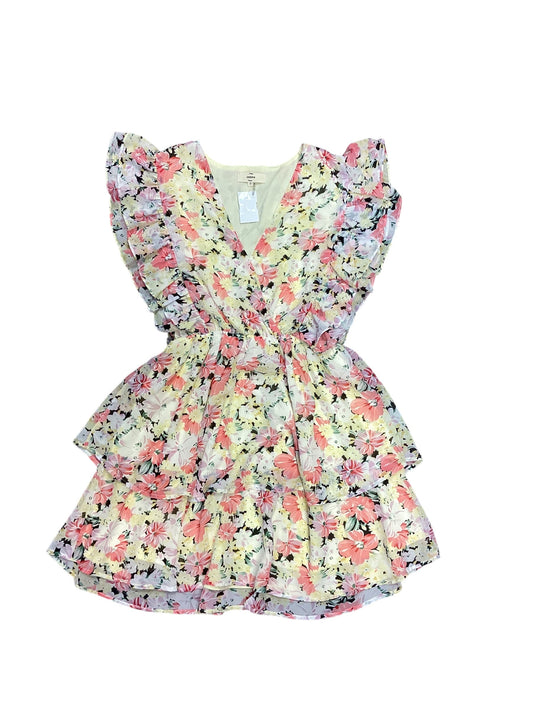 Dress Party Short By Entro In Floral Print, Size: S