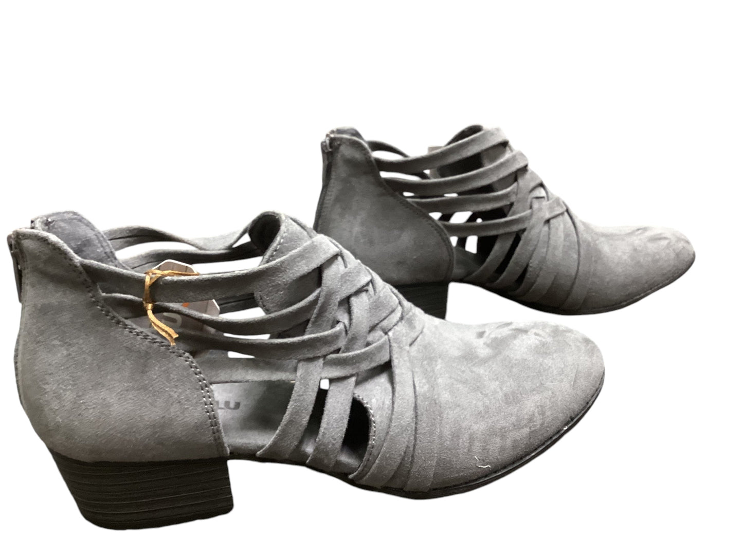 Shoes Heels Block By Cmc In Grey, Size: 8