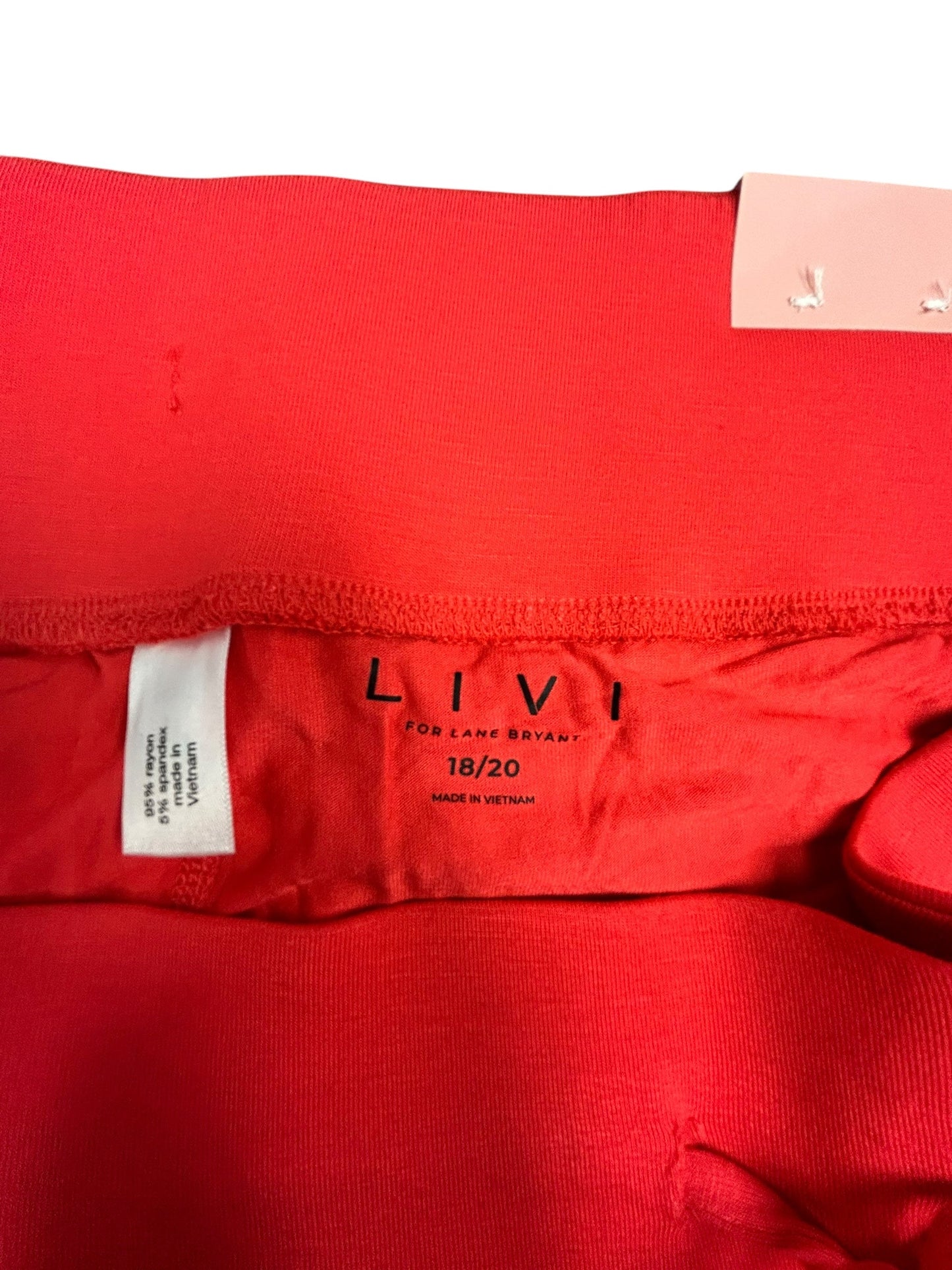 Shorts By Livi Active In Coral, Size: 2X