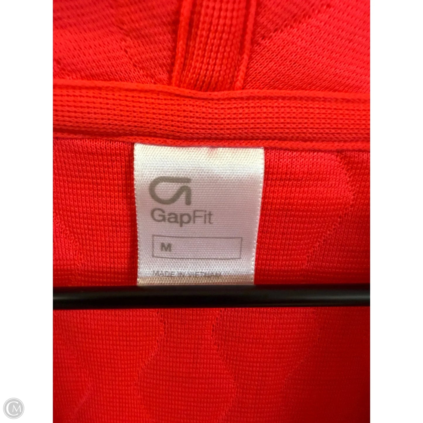 Sweatshirt Hoodie By Gapfit In Red, Size: M