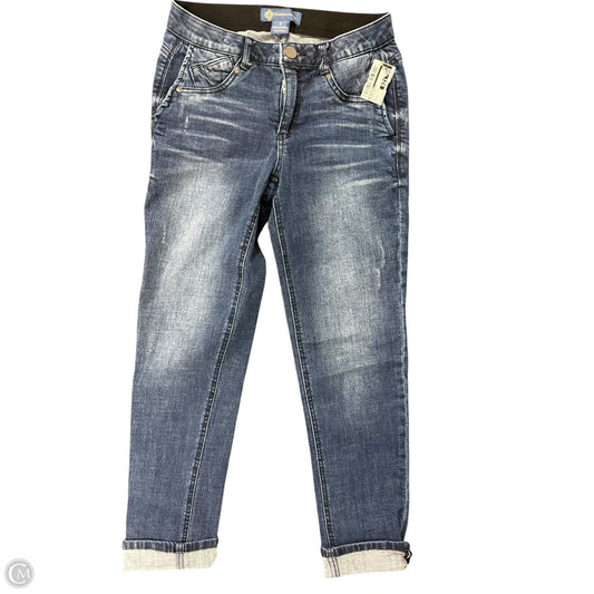 Jeans Cropped By Democracy In Blue Denim, Size: 2