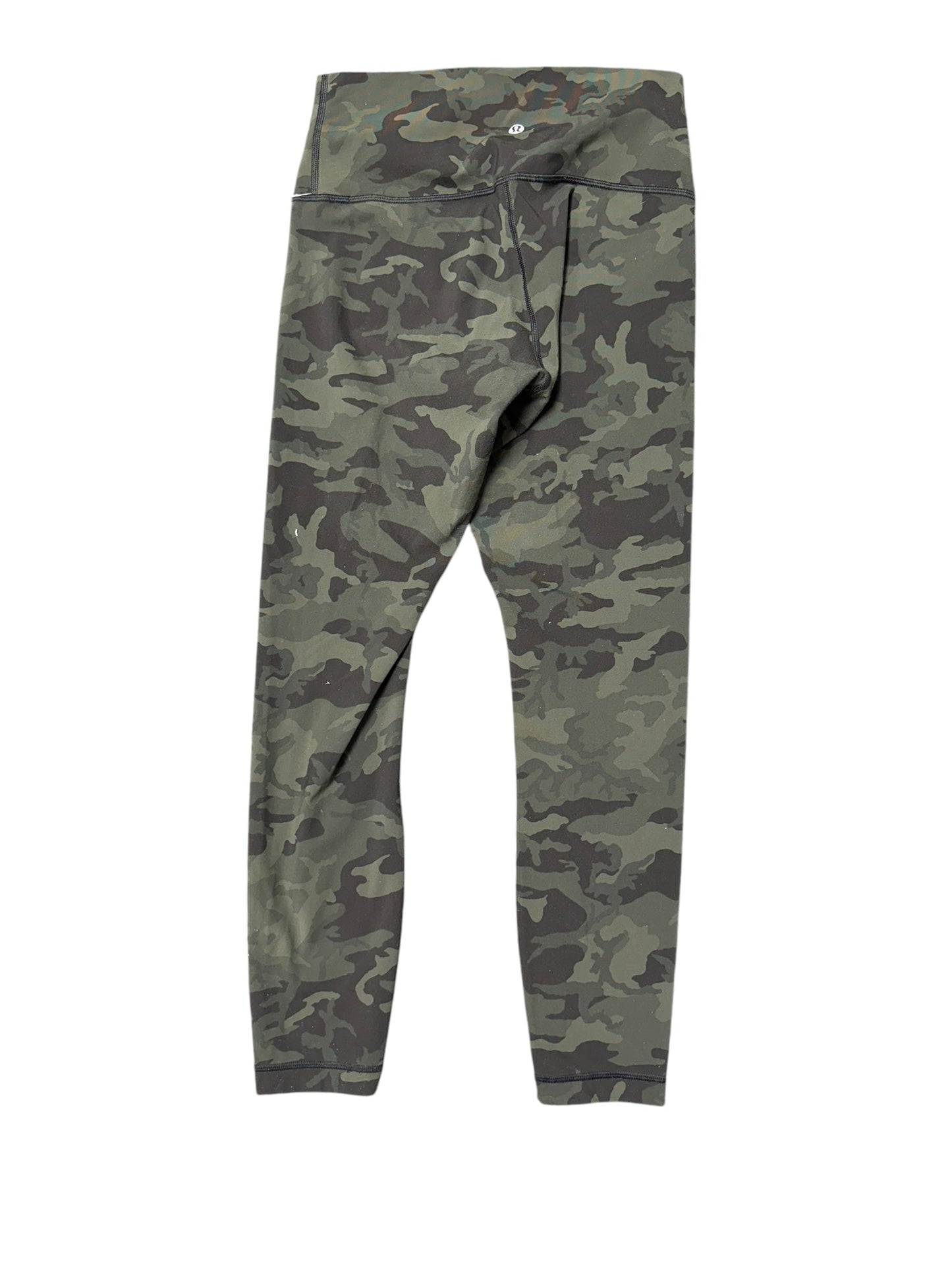 Athletic Leggings By Lululemon In Camouflage Print, Size: 6