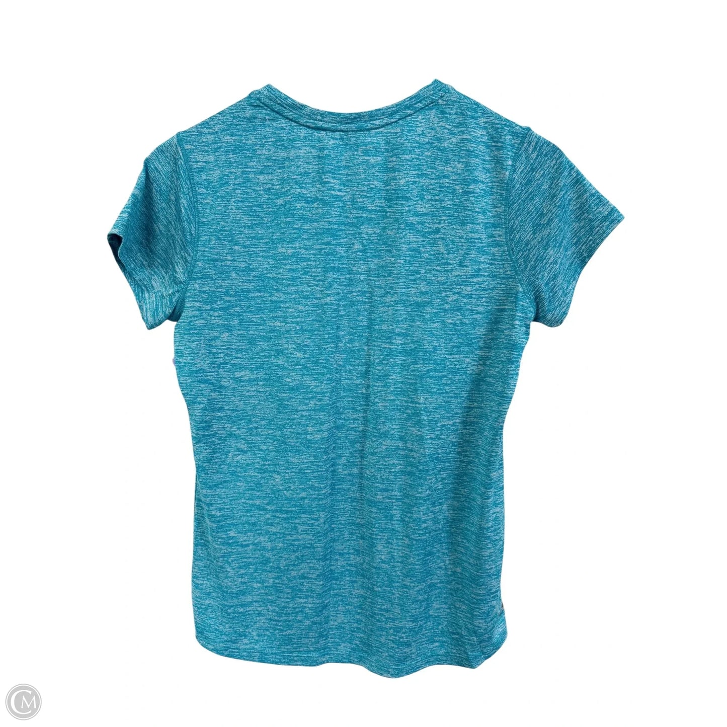 Athletic Top Short Sleeve By Rbx In Blue, Size: M