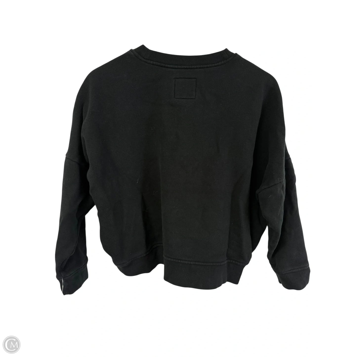 Sweatshirt Crewneck By Madewell In Black, Size: M